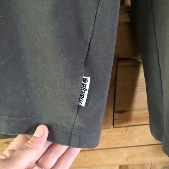 Maloja Medium Longsleeve Gray Embroidered Blouse‎ - Picture 5 of 10